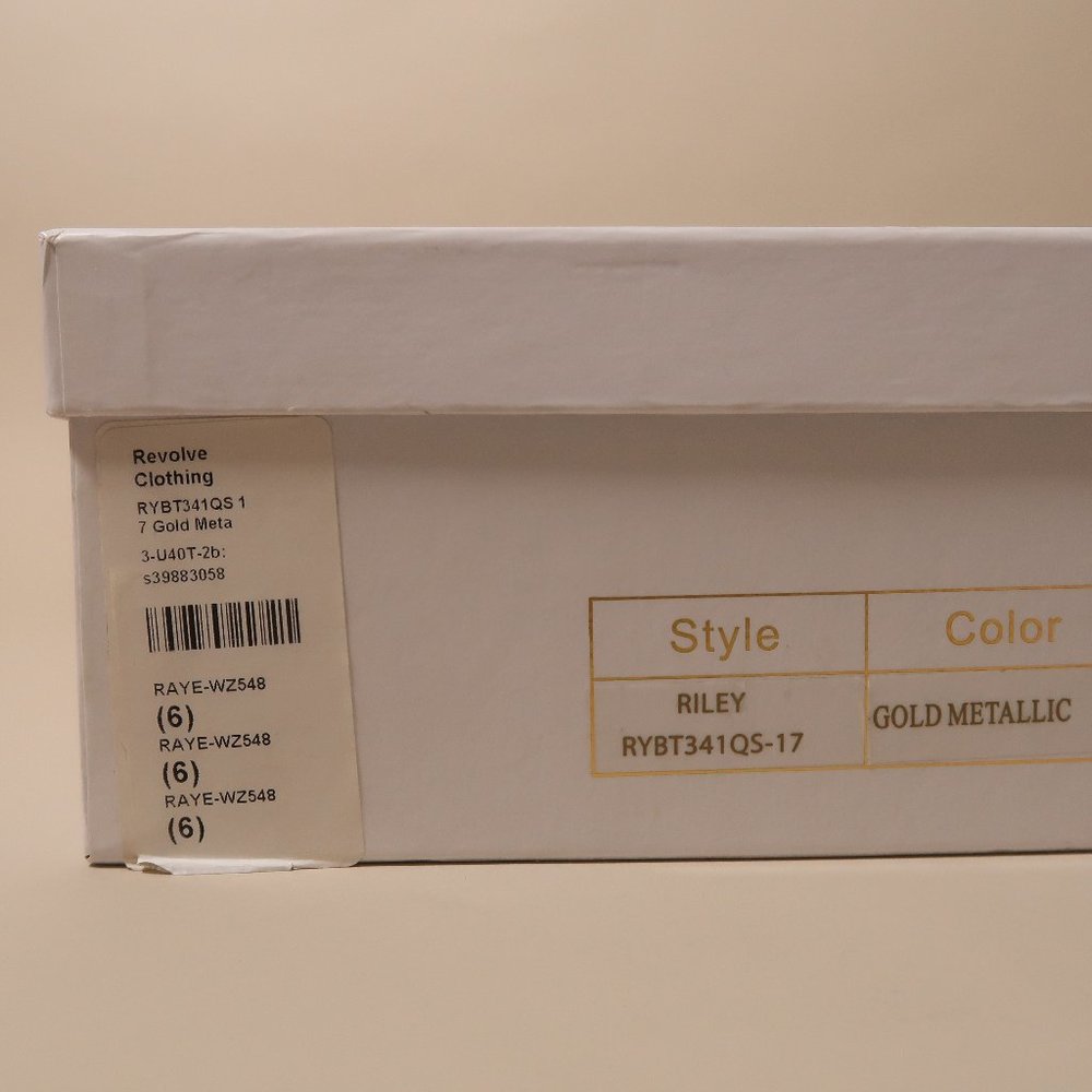 Raye x Revolve Riley Bootie - Gold Metallic - Picture 12 of 12